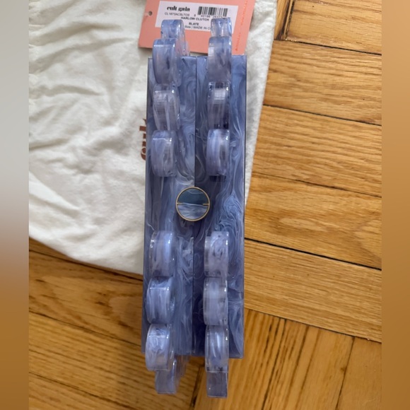 Cult Gaia Harlow Clutch in Slate - Picture 4 of 6